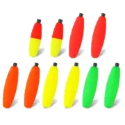 30Pcs/set Fishing Bobbers Float EVA Foams Float Weight Bobbers