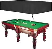 Pool Table Covers 7 Feet Billiard Table Covers Waterproof, Tearproof, Windproof for Pool Table (7 Ft: 90x52x7.8 inch)