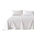 Gioia Casa Bamboo Microfibre Sheet Set White Single fabric,linen,microfibre Shee