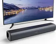 Sound Bar for Smart TV, Customized Bass Reflector Soundbar TV Speakers, Compact Design and Easy Installation, Home Sound Surround Sound System for TV PC Projector, Wall Mounted