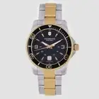 NEW Victorinox Swiss Army Maverick Watch Two Tone Quartz Watch 249125 BOX