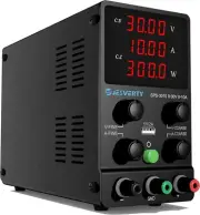 Power Supply Variable, 30V 10A Adjustable Regulated Switching Lab Bench Power S