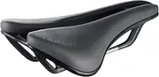 Selle Italia Model X Road, MTB, and Gravel Bike Saddle - for Men and Women, 245 x 145mm, FeC Alloy Rails, Mountain Bicycle Seat