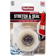 NASHUA 386SSC 3M Stretch and Seal Silicon Tape Amalgamating Repair Tape Clear Colour: Clear 3M