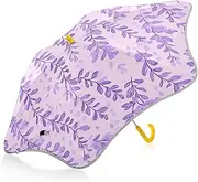 [ODAWA] Umbrella with Handle Colorful Poppies Flowers Kid Umbrella, J Handle Golf Stick Umbrella