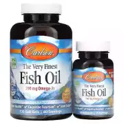 2 X Carlson Labs, The Very Finest Fish Oil, Natural Orange Flavor, 700 mg, 120 +