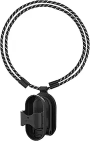 Magnetic Neck Mount for Insta360 GO 3 Action Camera Quick Release Chest Mount Holder with Neck Strap(180° Adjustable)
