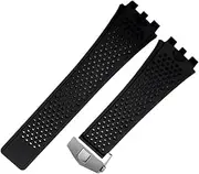 [ENGSH] Silicone Watch band For TAG HEUER Carrera Series Concave Convex Interface Watchband Bracelet
