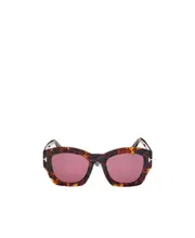 Logo logo sunglasses 52 Pink