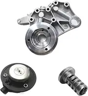 EA888 Timing Camshaft Bracket Bridge & Adjuster Magnet & Control Solenoid Valve Compatible With VW Golf MK6 Passat Compatible With A3 A4 B8 Q3 Q5 Compatible With Skoda