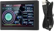 3.5 Inch PC Sensor Panel Display USB PC Temperature Display with Stand for Computer Monitoring