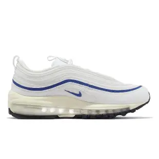 【NIKE 耐吉】休閒鞋 Wmns Air Max 97 女鞋 白 藍 厚底 子彈 氣墊 反光(FJ5482-100)