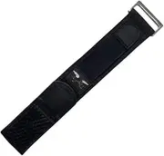 [Senphyton] Premium Watch Band/Carbon Strap Replacement for Luminox Navy Seals Series 3000, 3900-23 mm - Black Luminox Watch Band