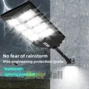 800W Outdoor Solar Wall Light LED COB Motion Sensor Garden Security Street Lamp