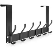 Foldable Over The Door Hooks,No Assembly Required Door Hanger Hook,Sturdy Ove...