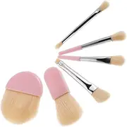 Makeup Brush Set Women's Mini Brush Kit Foundation Blush Eye Shadow Portable and Travel-friendly