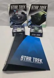 Eaglemoss Star Trek #21 And #27 U.S.S. Enterprise NCC-1701-E Bird Of Prey