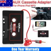 Car Tape Cassette to AUX Audio Adapter Converter for iPhone iPod MP3 Stereo