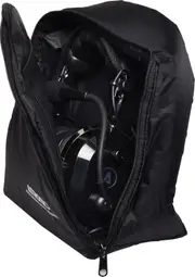 Black Padded Carry Case with Zipper to Suit Aviation Headset