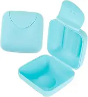 BCOATH 2Pcs Storage Box Breathable Holder for Cups Lightweight and Durable Organizer for Personal Items High Temperature Resistant Portable Carrying Case