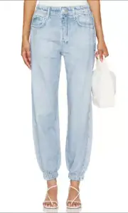 NWT $155 Rag & Bone Miramar Trompe L'Oeil Cotton Jogger Sweatpants in Kacy sz XS