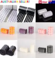 Hook & Loop Sticky Self Adhesive Dots Coins Circles 8mm 10mm 15mm 20mm 25mm 30mm