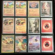 Pokemon 151 English Complete Master Set w/ Promos + Binder - NM/M -