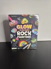 Kids Rock Painting Kit Glow In The Dark Arts & Crafts Gifts For Boys And Girls