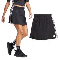 在飛比找ETMall東森購物網優惠-Adidas Dance SKO 女 黑色 休閒 運動 裙子
