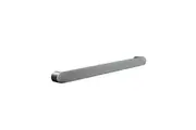 HOTWIRE Hotwire Heated Towel Rail Low Voltage - Single Flat Bar 600mm Wide - Brushed