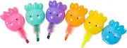 DOITOOL 1 Set Colorful Octopus Highlighter Pens Splicing Book Marker for Notes Underlining Compact Design for School and Work Lightweight Leak Resistant