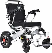 2 4V20A H Battery 500 W Folded electric wheelchair helps traffic chair adult foldable light raw wheelchair