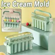 6 cells Mould Frozen Molds Icy Pole Jelly Block Maker Ice Cream Pop Popsicle Box