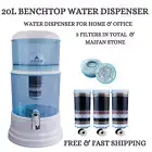 Aimex 8 Stage 20L Benchtop Water Purifier Dispenser with 3 Water Filter