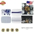 Ocean-Inspired Cheese Board Set - 4 Rectangular Boards, Safe for Everyday Use