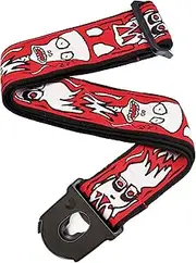 Planet Waves Joe Satriani Planet Lock Guitar Strap - Up In Flames