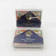 2 Packs 1972 Bridge Olympics Miami World Championships Playing Cards Stancraft