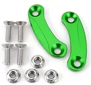 Rearview Mirror Base Cover for KA&WASAKI ZX10R ZX6R for Ninja 400 Motorcycle Mirror Block Off Base Plates Hole Cap(Green)