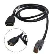 Transfer Audio from USB Flash Drives to Car Aux Audio Input with USB Adapter