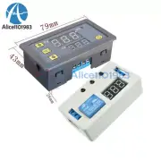 12V LED Automation Delay Cycle Timer Control Switch Dual Display Relay Module