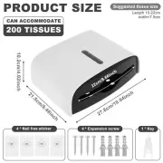 Tissue Dispensers Versatile Solid Fold Hand Towel Dispenser for Bathroom lebpN