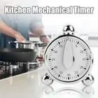 60 Minute Kitchen Mechanical Timer Baking Loud Alarm Reminder> W9K2 Cooking R7N7