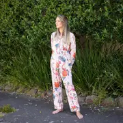 Pyjamas/ Floral Pure Cotton P J Set, Pijamas Set, Night Wear, Soft Cotton Night Suit- Gift for her, Bridesmaid PJ'sLounge Wear
