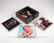 80's Classic Rock - Album Covers - Glass Coasters Set of 4 + Holder