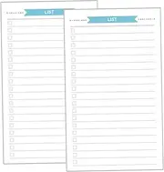 NAMOARLY Notebook Refills 40 Sheets 6-Hole Binder Paper Diary Planner Smooth Writing for Office Use