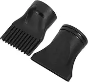 2Pcs Universal Hair Dryer Diffuser & Narrow Concentrator Nozzle Set Hair Styling Tool for Curly & Straight Hair Compatible with Most Hair Dryers Essential Hair Care Accessories