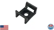 Cable TIE Saddle Mount for USE with 1/2" Width Hook and Loop Ties and Fastene