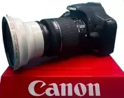 58MM PRO WHITE LINE WIDE ANGLE LENS MACRO LENS FOR CANON EOS REBEL DSLR CAMERAS