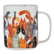 Ashdene Quirky Cats Mug 400ml - Photobomb