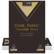 A-SUB Inkjet Printable Iron-On Heat Transfer Paper Dark Light T-shirt 1000 Sheet